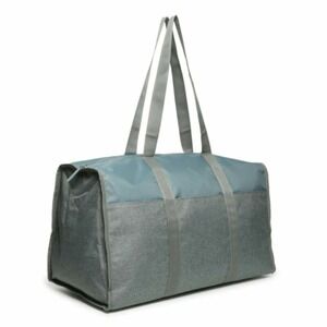 DSW Duffle Weekender‎ Travel Bag Nylon Sage Green Packable Top Handle Carryall